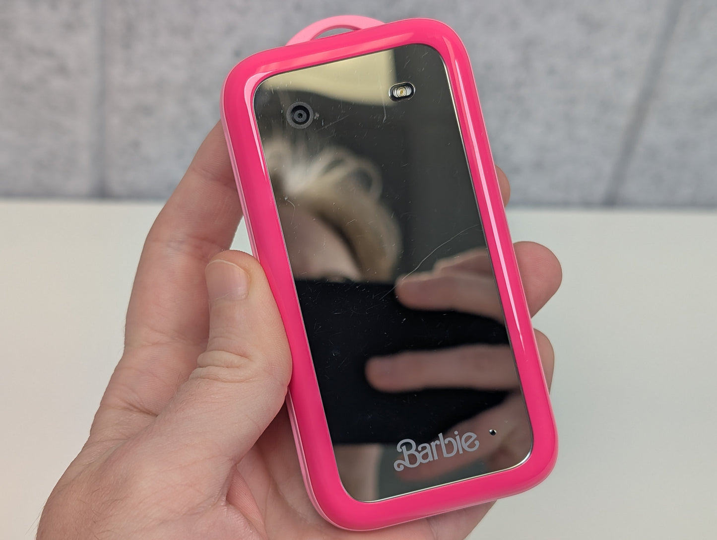 HMD Barbie Flip Phone (Network Unlocked) - US Version w/ KaiOS - Pink - USED