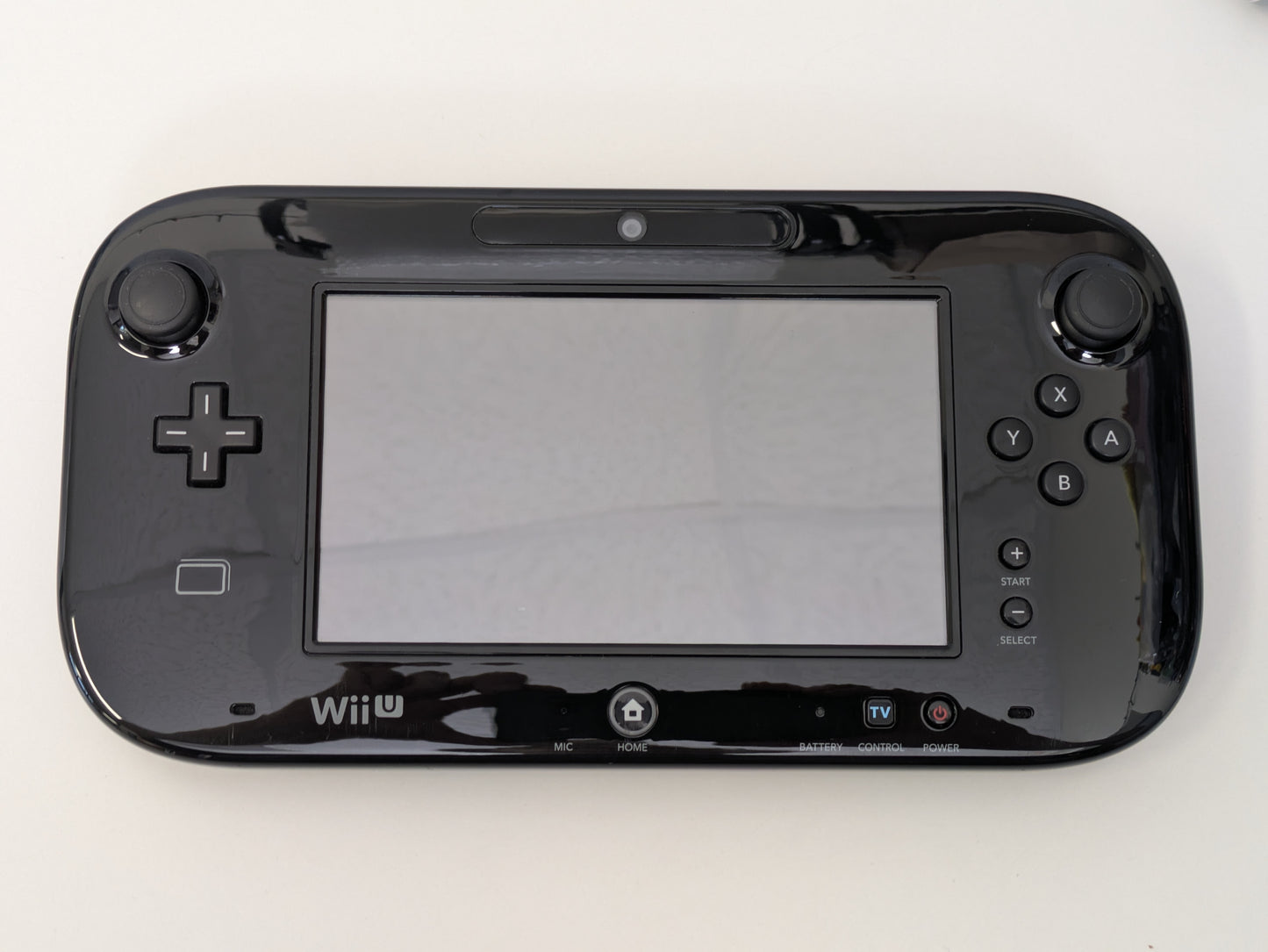 Nintendo Wii U Black w/ GamePad and accessories - GameStop Refurbished - Used