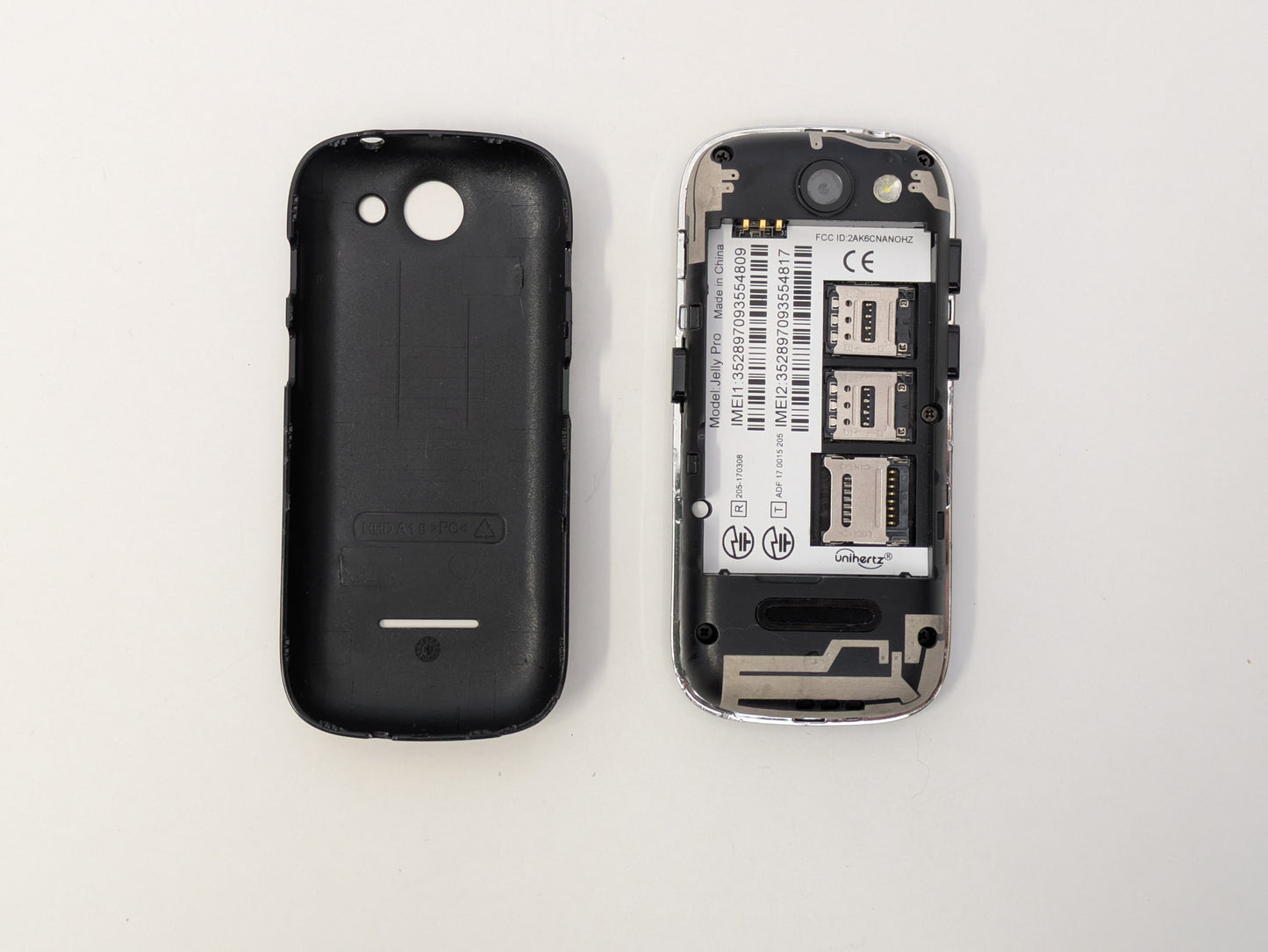 Unihertz Jelly Pro - 16GB - Black - Unlocked - AS-IS, NO BATTERY