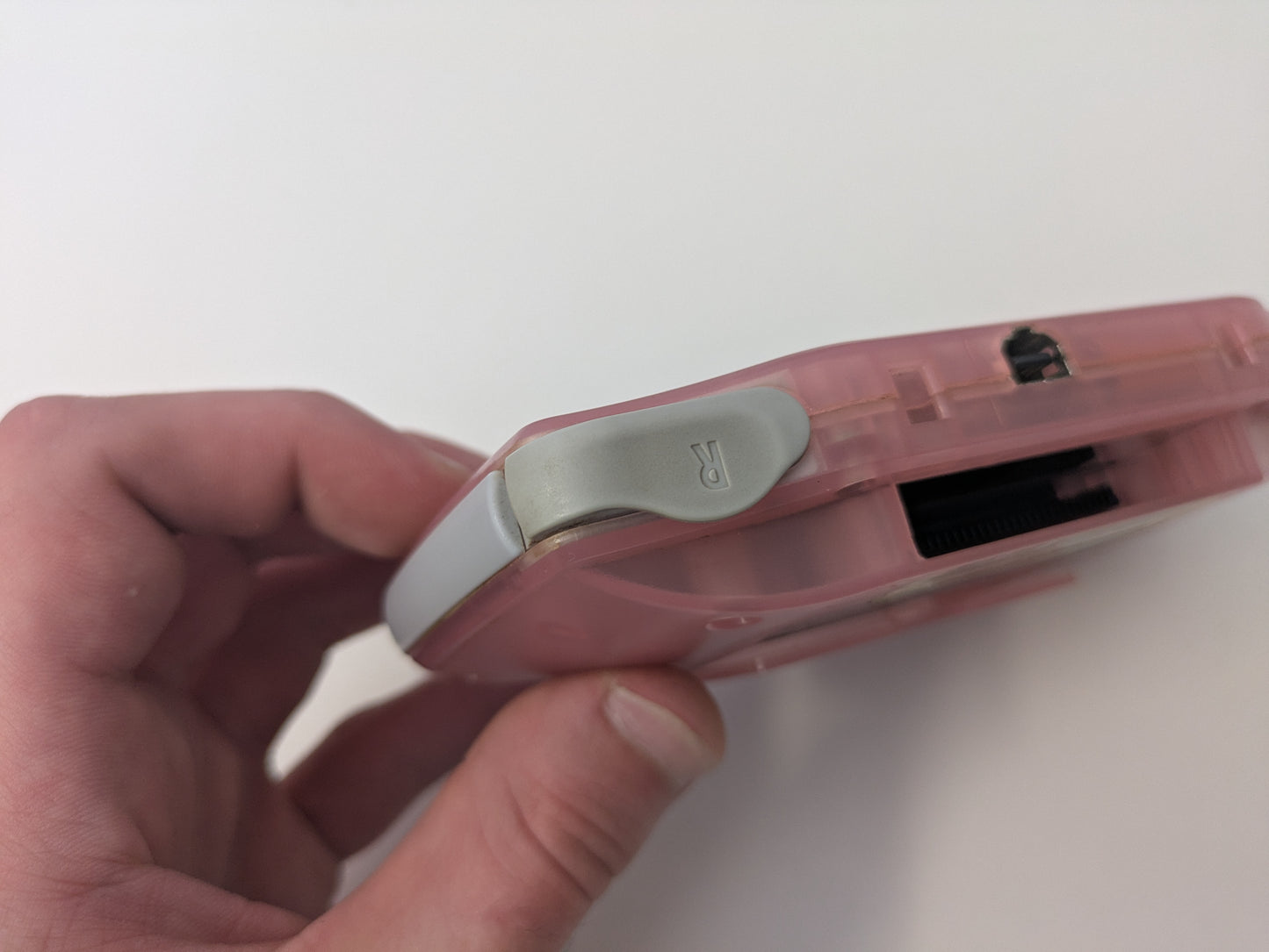 Nintendo GameBoy Advance GBA Fuschia Pink Handheld w/ Carrying Case - USED (GG63)