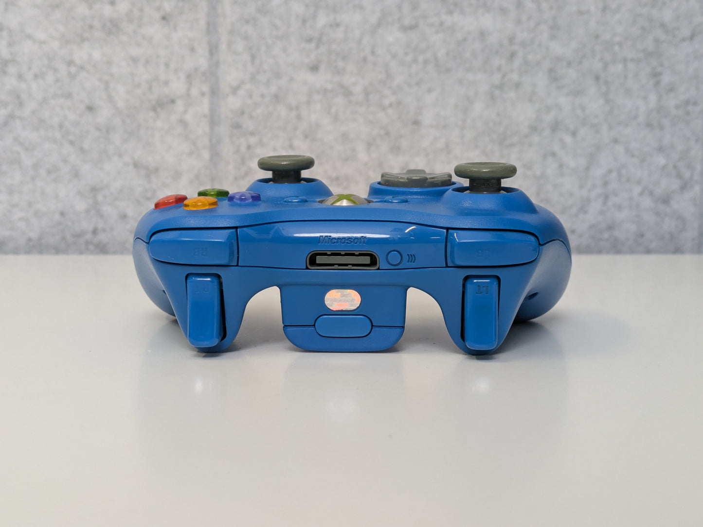 Microsoft Xbox 360 Controller - Blue & Grey - USED