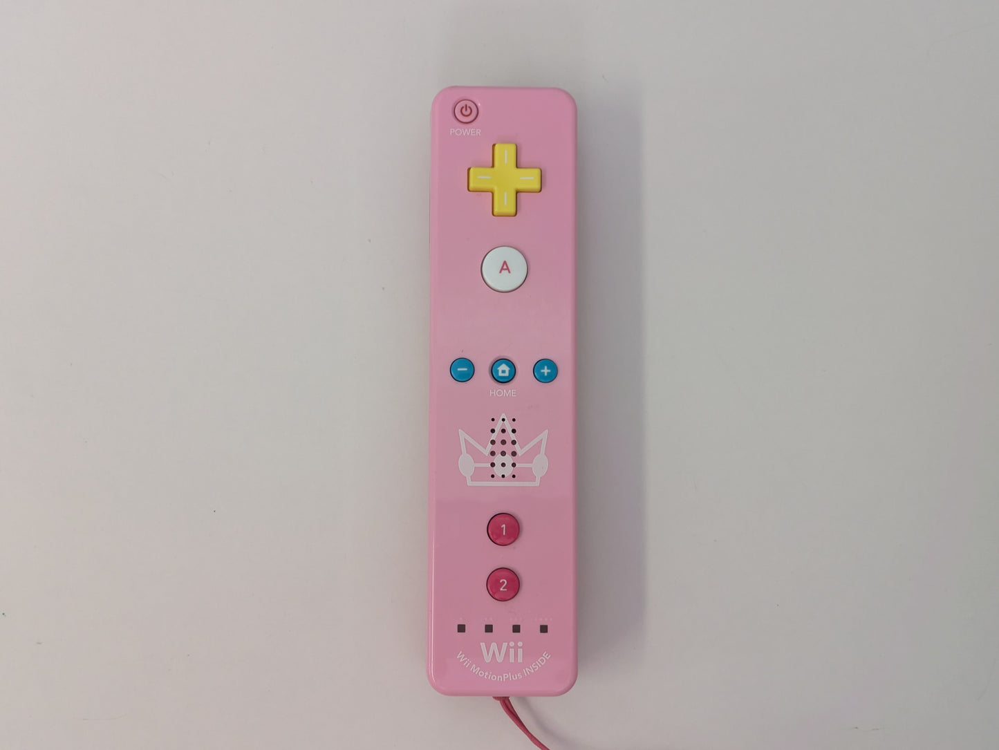 Nintendo Wii Motion Plus Remote Controller - Peach Edition - NO POWER