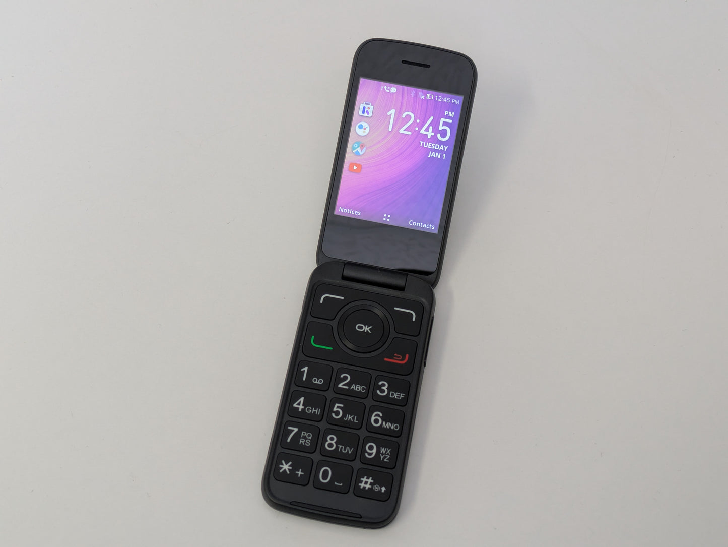 Alcatel Go Flip 3 - 4GB - Black - Metro by T-Mobile - USED