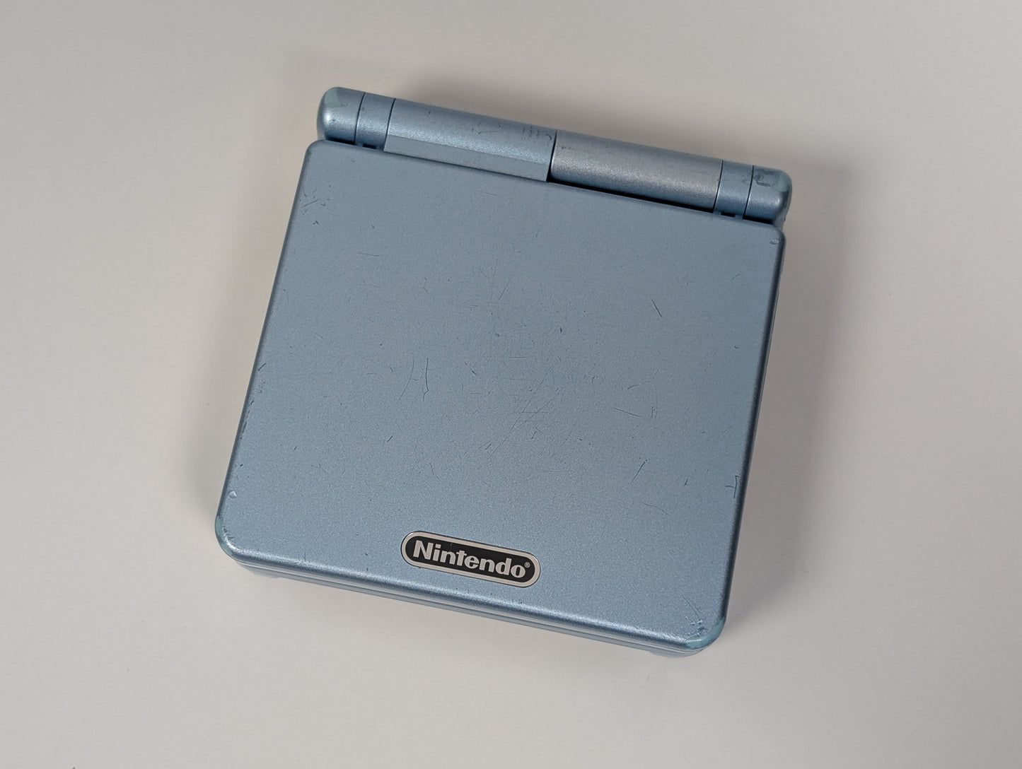 Nintendo GameBoy Advance SP AGS-101 (w/ accessories) - Pearl Blue - USED