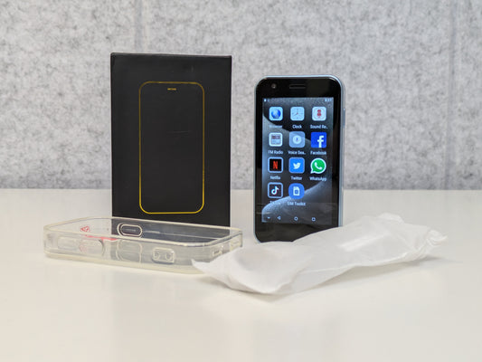 SOYES XS15 Dual SIM Mini Smartphone - 16GB - Blue - UNLOCKED - USED