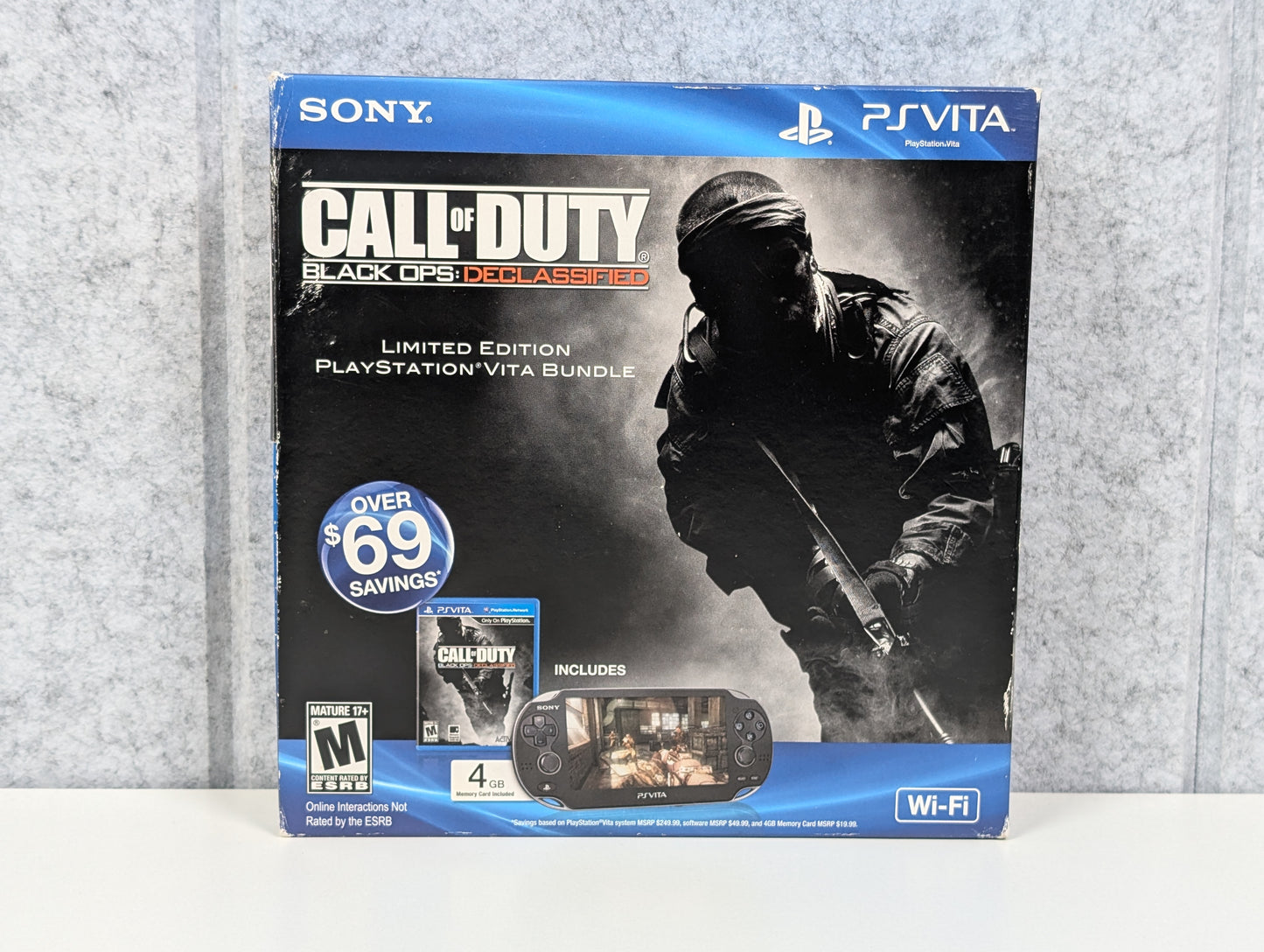 Sony PlayStation Vita 3G/WiFi - COD Black Ops Ltd. Ed. - 8GB - USED