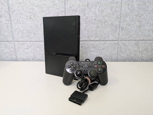 Sony Playstation 2 PS2 Slim w/ controller - Black - Used