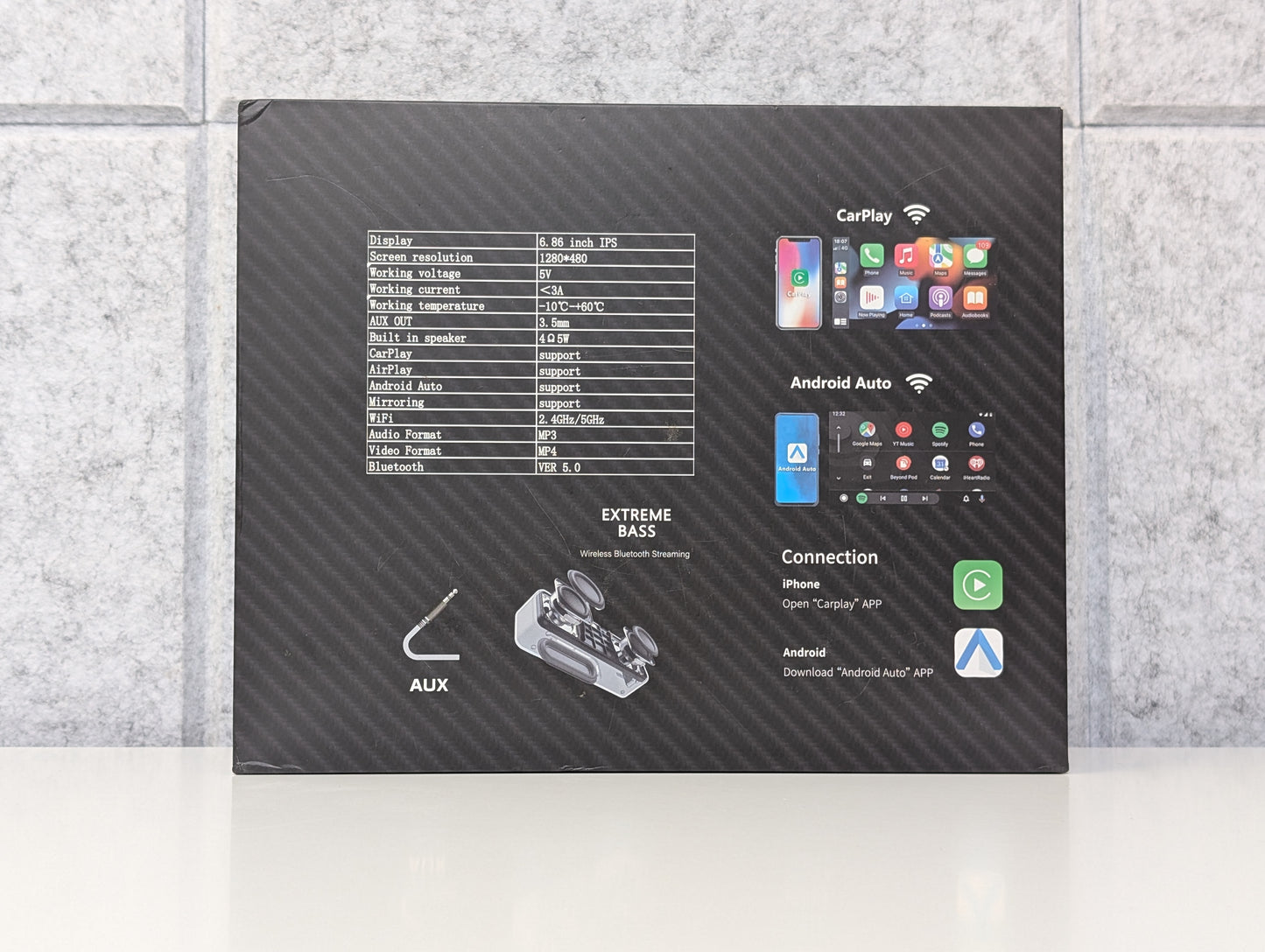 CarPlay/Android Auto Smart Screen Speaker - USED